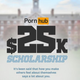 Image for article titled Pornhub establishes scholarship fund, unleashing flood of “study hard” jokes